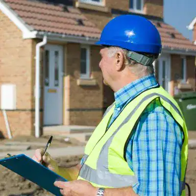 What is the minimum distance between 2 houses? 3 image of surveyor at Faulkner Party wall surveyors Borehamwood : Minimum Distance between two houses Borehamwood
